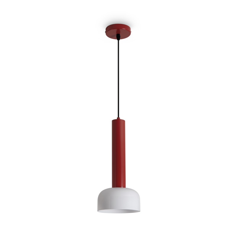 Подвесной светильник 15*15*236 см, LED, 5W, 3000К, Freya Barries FR6185PL-L5OR оранжевый