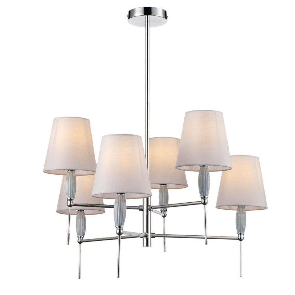 Люстра *72*77-77 см, 6*E14*40W, Lumion Karmen LUM8279/6, хром