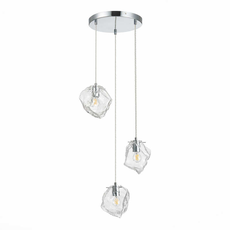 Светильник подвесной 43 см, ST LUCE PORTICI SL1175.103.03 Хром