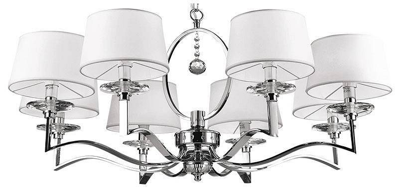 Подвесная люстра диаметр 76 см Newport 31906/C With shade, хром