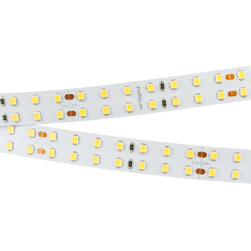 Светодиодная лента RT 2-5000 24V Warm2700 2x2 (2835, 980 LED, CRI98) (Arlight, 20 Вт/м, IP20) 025153