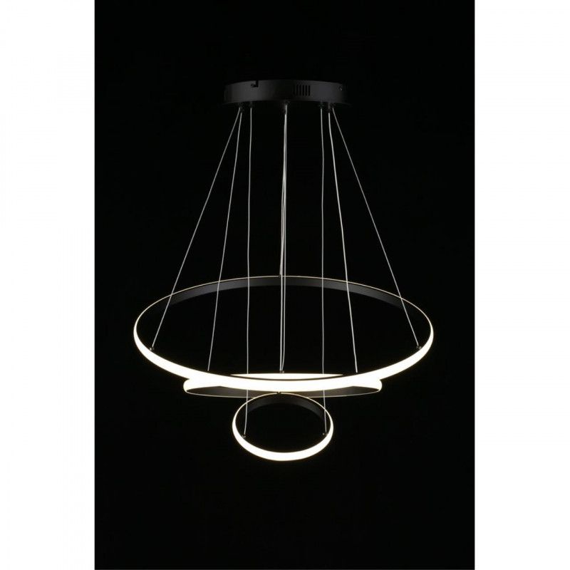 Каскадная люстра 60*60-120 см 60W, 4000K, Aployt JANINA APL.018.03.60, черный