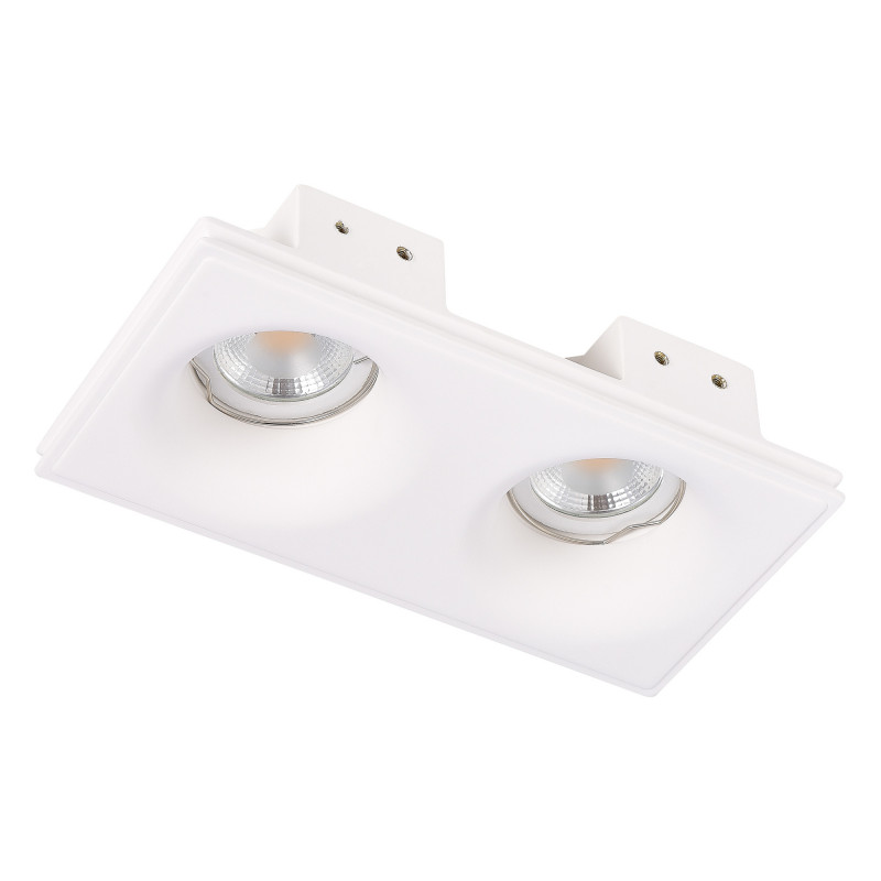 Встраиваемый светильник из гипса 20*10 см, 100W, ST LUCE ST254.328.02 Белый