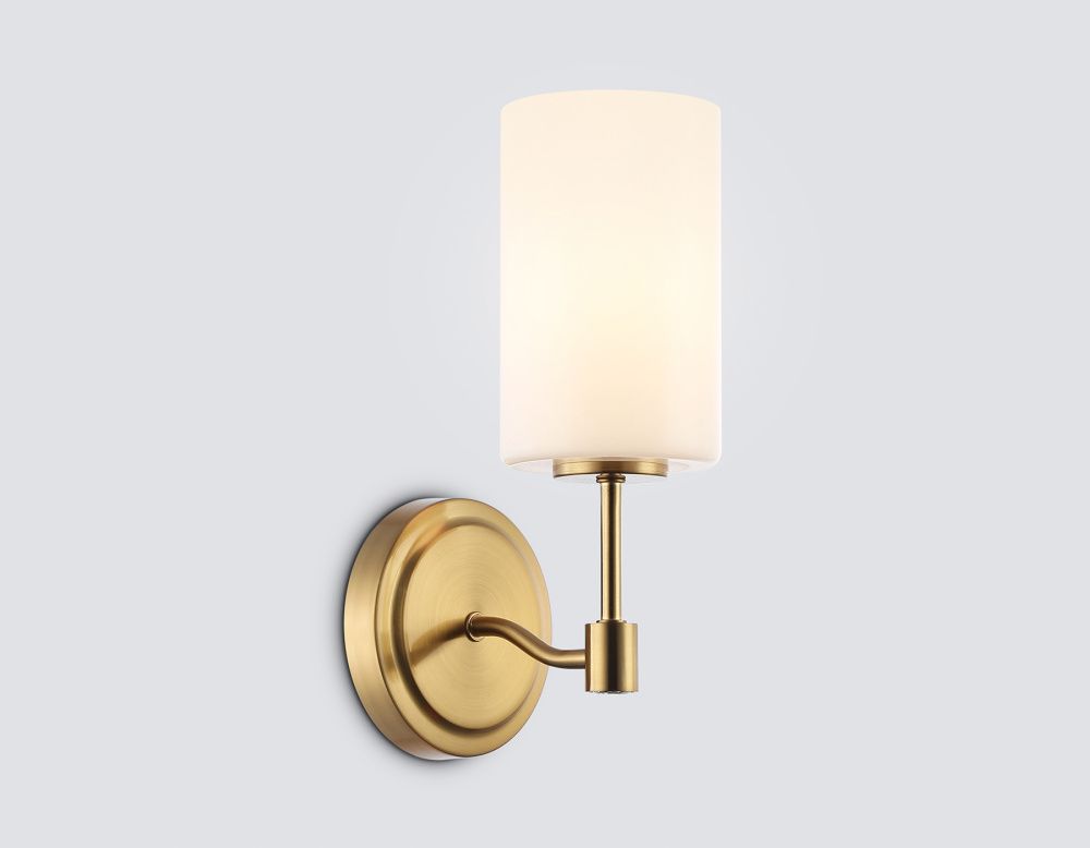 Бра 16*12*28- см, 1*E14*40W, K, Ambrella Light High Light LH56056, латунь