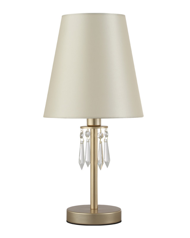 Настольная лампа 22 см, Crystal Lux RENATA LG1 GOLD Золотой