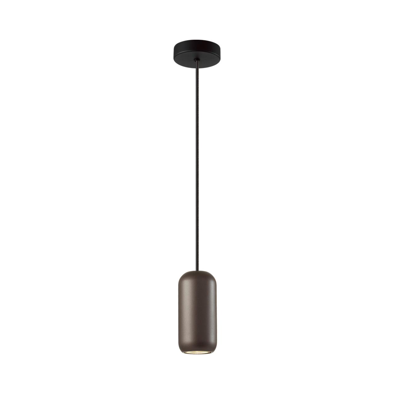 Подвес 7,6*7,6*120 см, 1 GU10*4W, Odeon Light Cocoon, черный 5060/1D