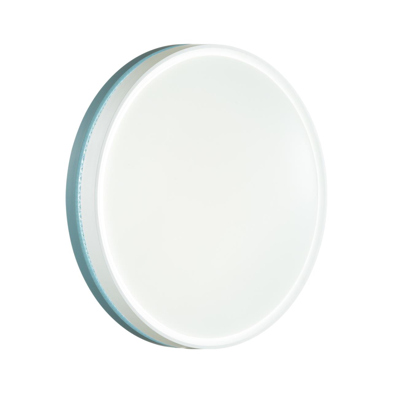 Светильник *41,5*9,7 см, LED 1*48W, 4000 К, Sonex Nohava Blue 7669/DL, белый/голубой