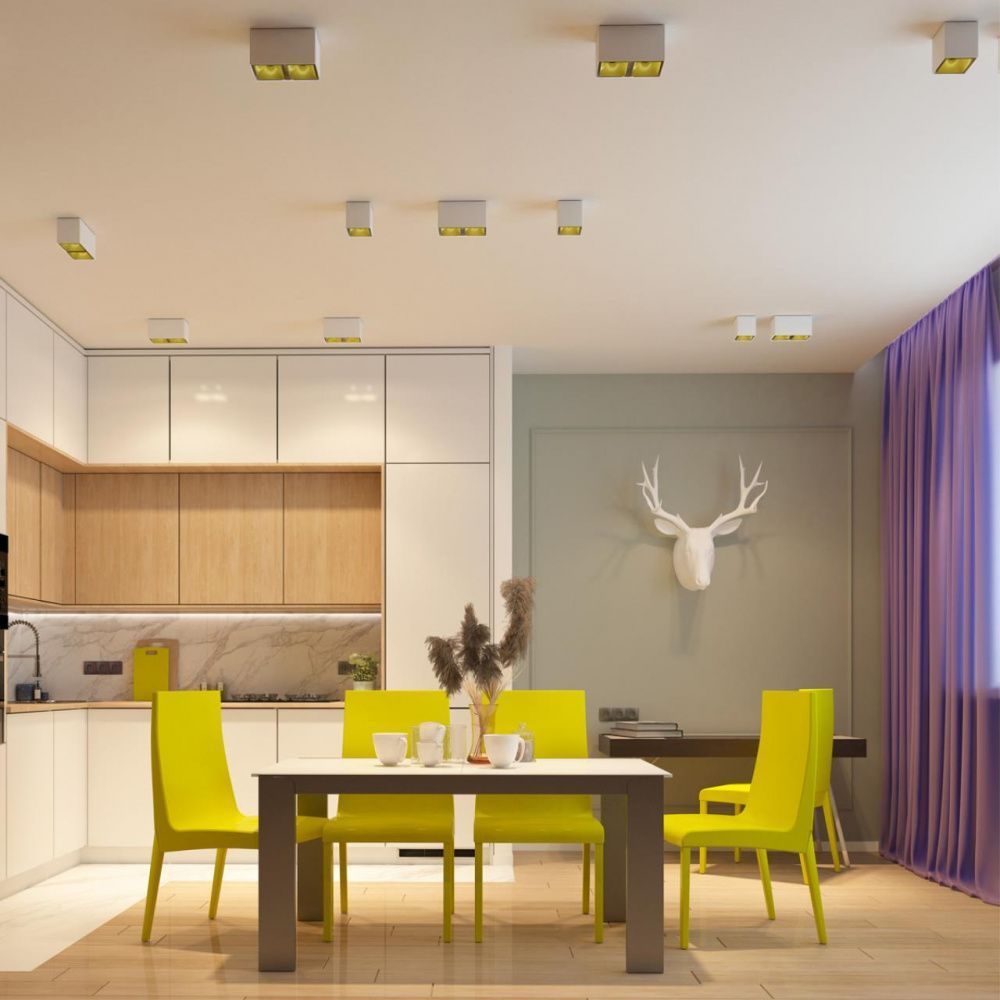 Трековый светодиодный светильник Novotech Flum 358625