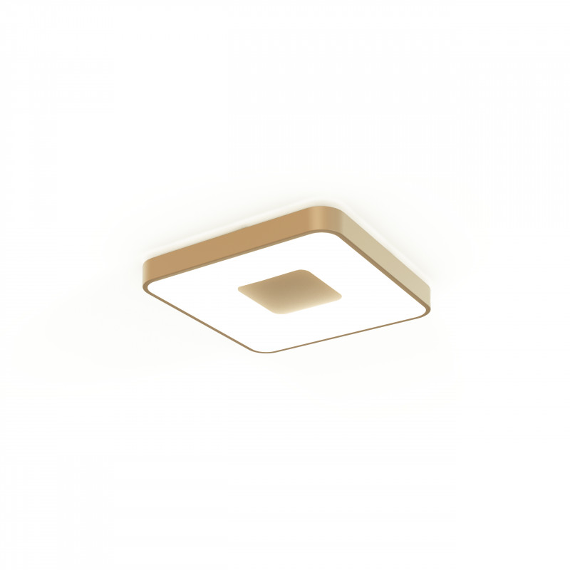 Светильник 44*44*7 см, LED *  80W, 3000К-6000К Mantra Coin 7926, золотой