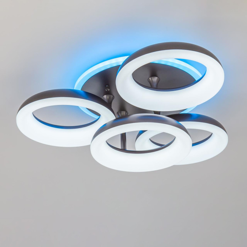 Светильник 62 см, 65W, 3000K-5500K Citilux Паркер Смарт CL225A145E коричневый