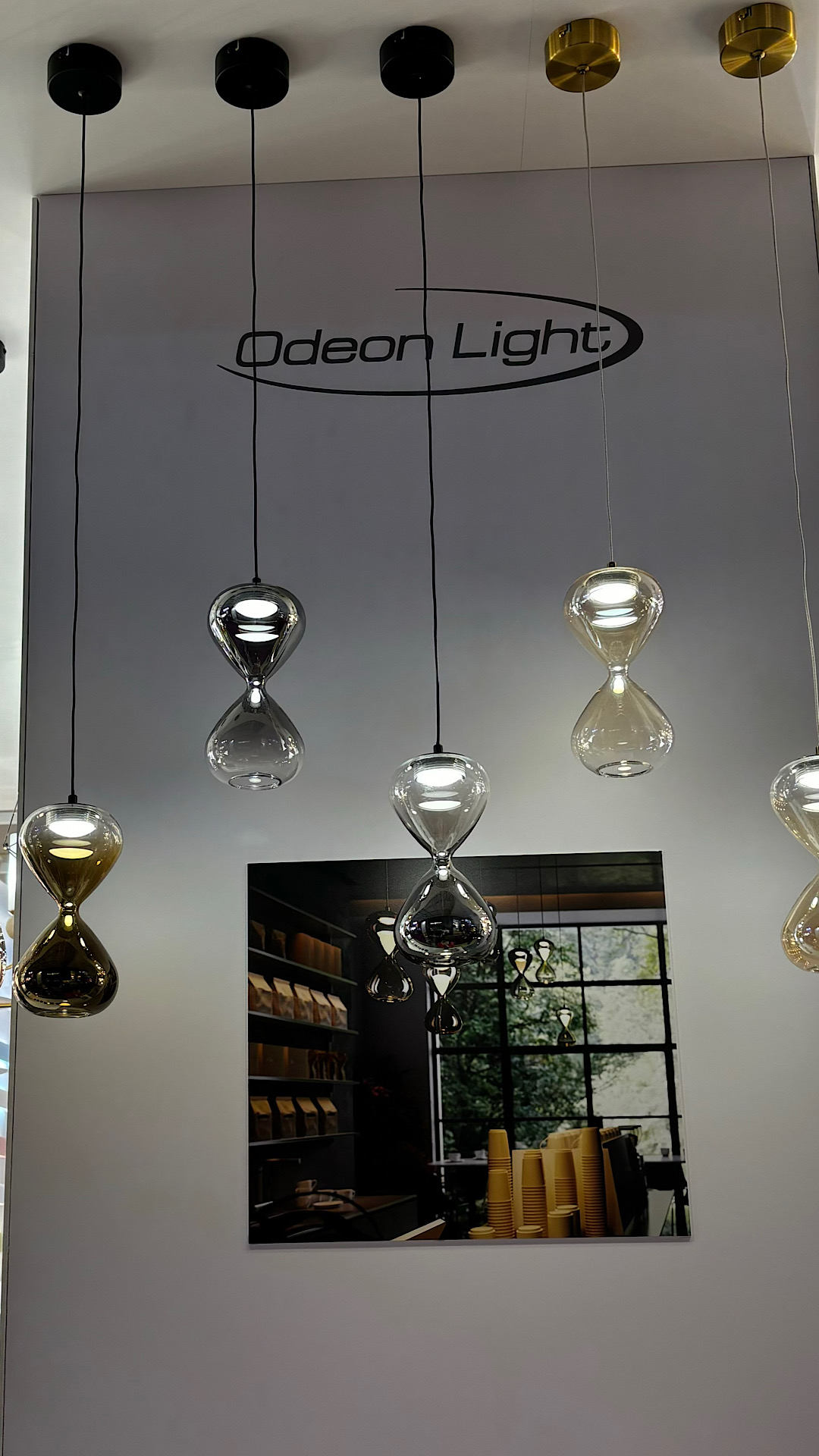 Подвесной светильник 10 см, 4W, 4000K, Odeon Light Pendant Glessi 5093/4LA, бронза