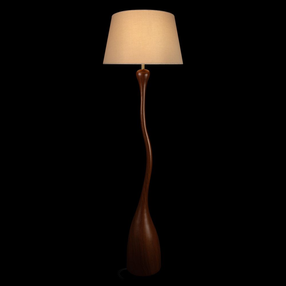 Торшер 170 см, Loft IT Ariadne 10571F Brown, коричневый-бежевый