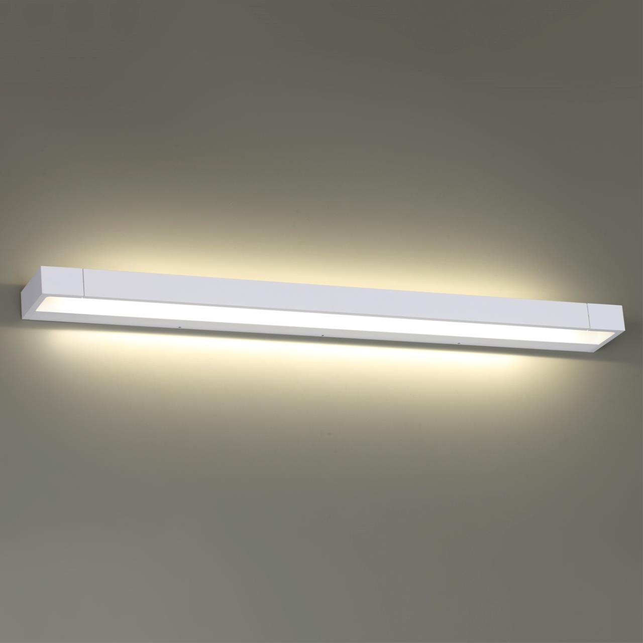 Бра 90 см Odeon Light Arno 3887/24WW, 24W LED, 4000K, белый
