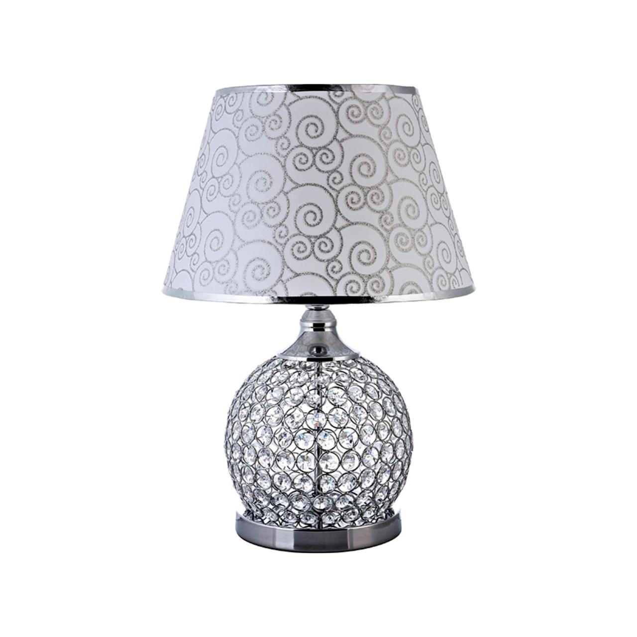 Настольный светильник *33*47 см, Е27 60W, 3300 / 5000К, Хром LED4U L8515 CR