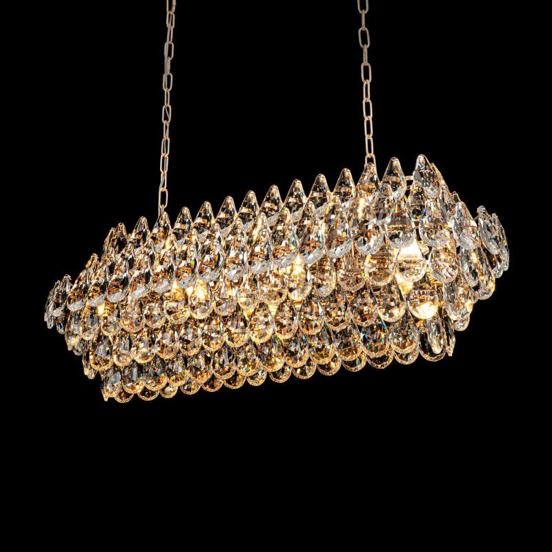 Подвесная люстра MODELUX premium ML.8861.17P GD