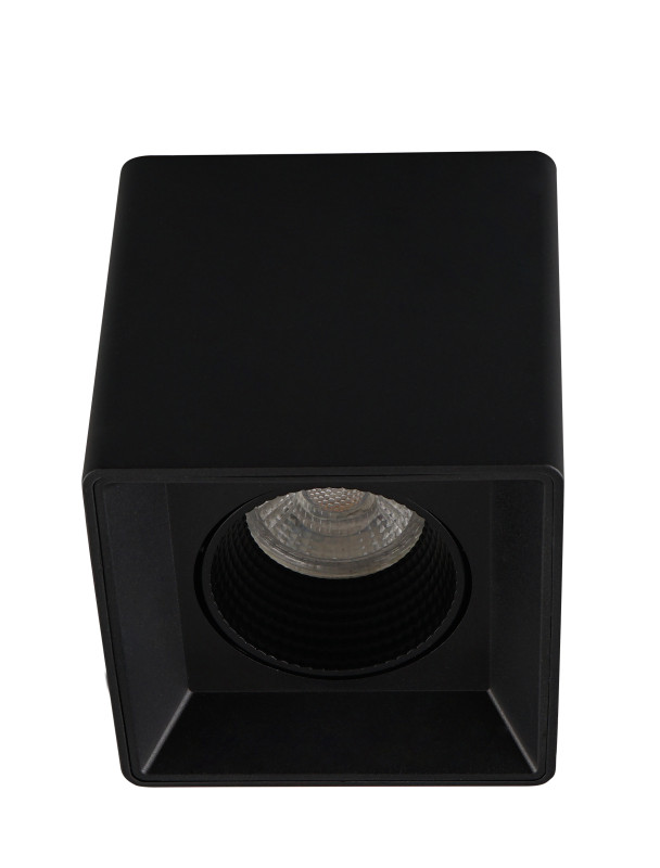 Светильник 9*9 см, MR16(G5,3) 10W, Denkirs DK3080-BK черный