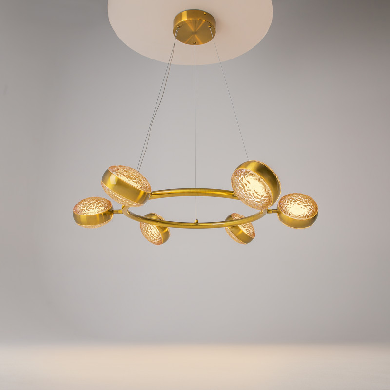 Подвесной светильник 78*78*310 см, LED, 60W, 3000К, Maytoni Mind MOD299PL-L60BS3K латунный