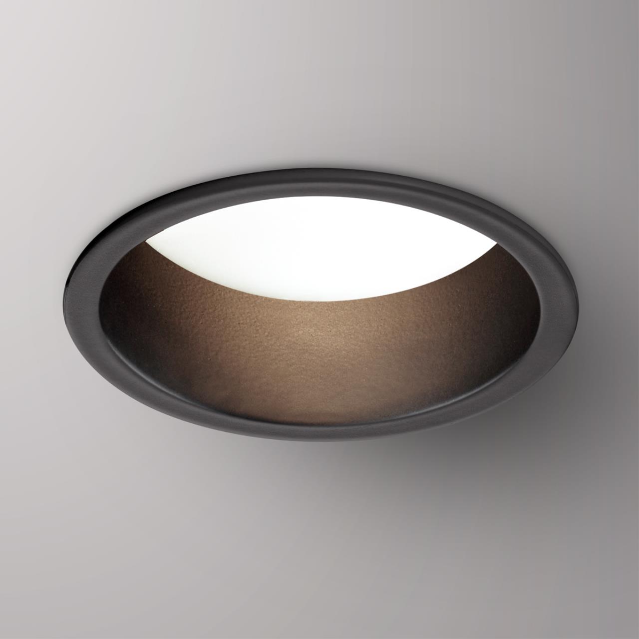 Светильник встраиваемый светодиодный 8,6*8,6* см, LED 9W*3000 К, Novotech Spot Tran, черный, 359235
