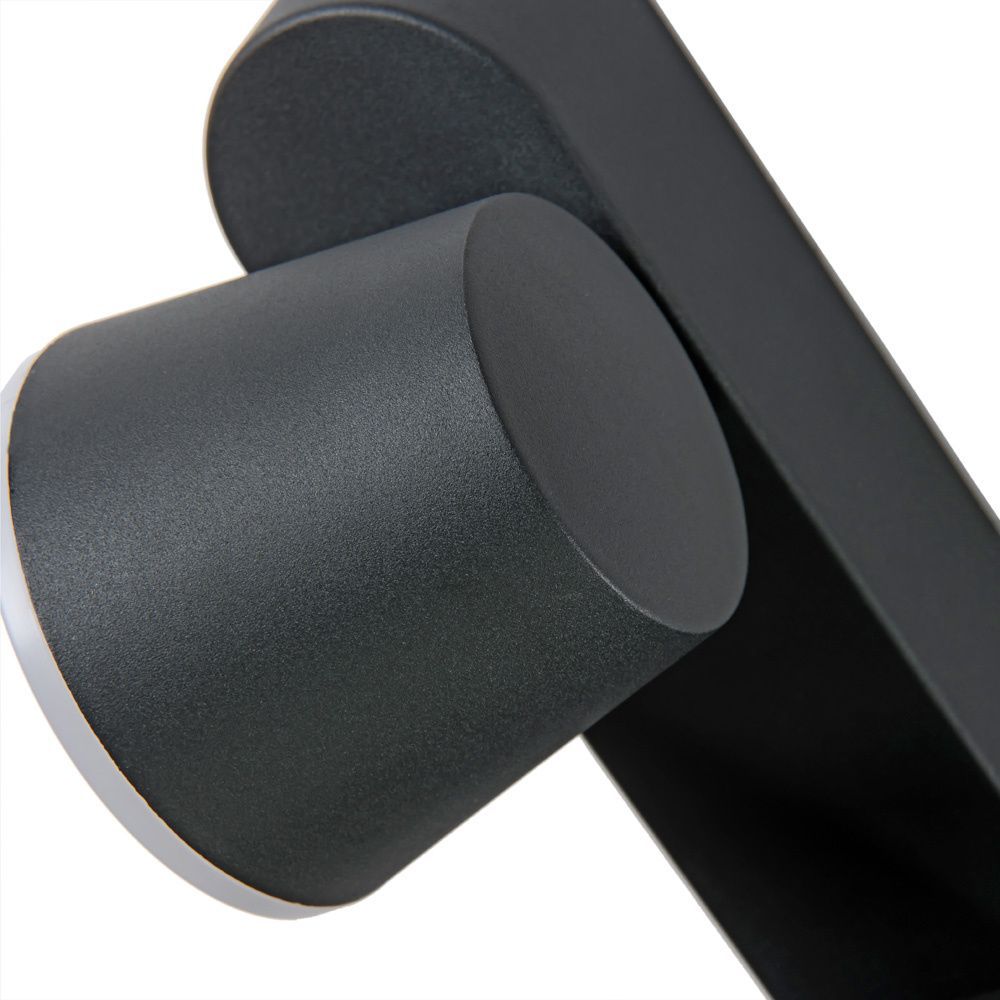 Уличный светодиодный светильник Arte Lamp Chico A2212AL-2BK черный