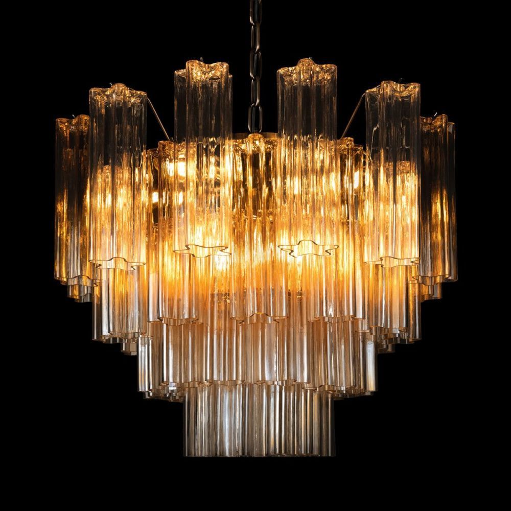 Подвесной светильник 60 см, Loft IT Murano 10580/600 Champagne, бронза