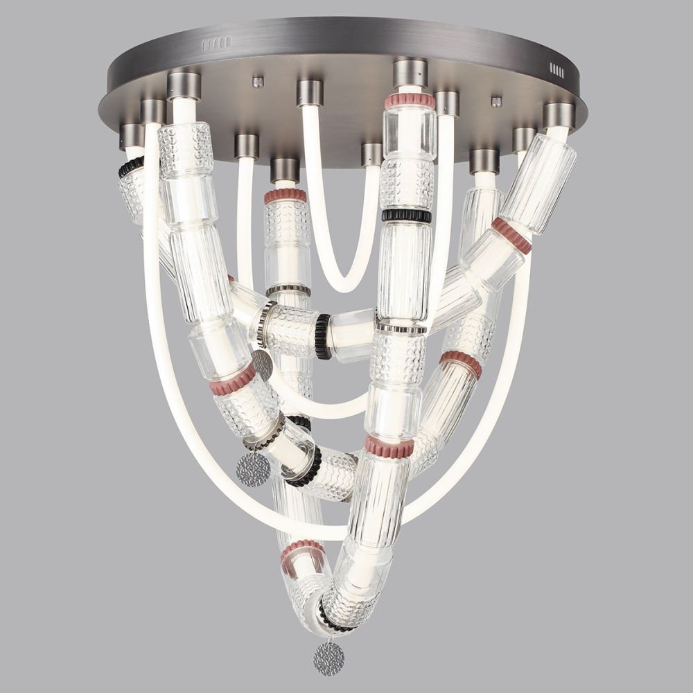 Светильник 60 см, 80W, 4000K, Odeon Light 5456/80CL, никель