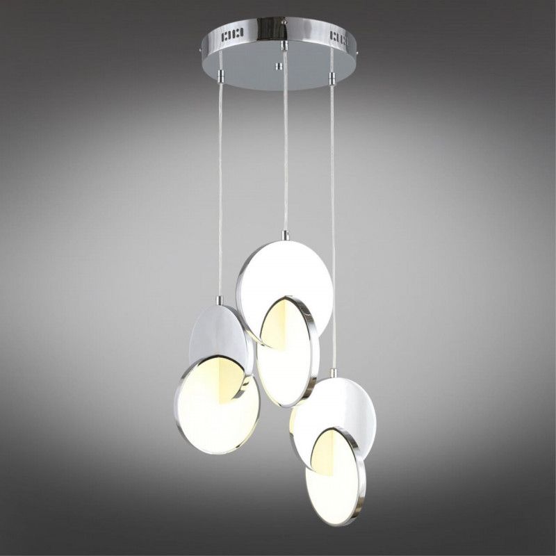Каскадная люстра 40*60-140 см 24W, 4000K, Aployt Mila APL.044.06.24, хром