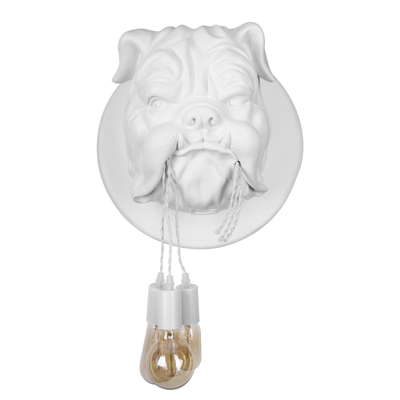 Светильник *41 см, 3*E27*W, Loft It 10177 White Bulldog, Белый