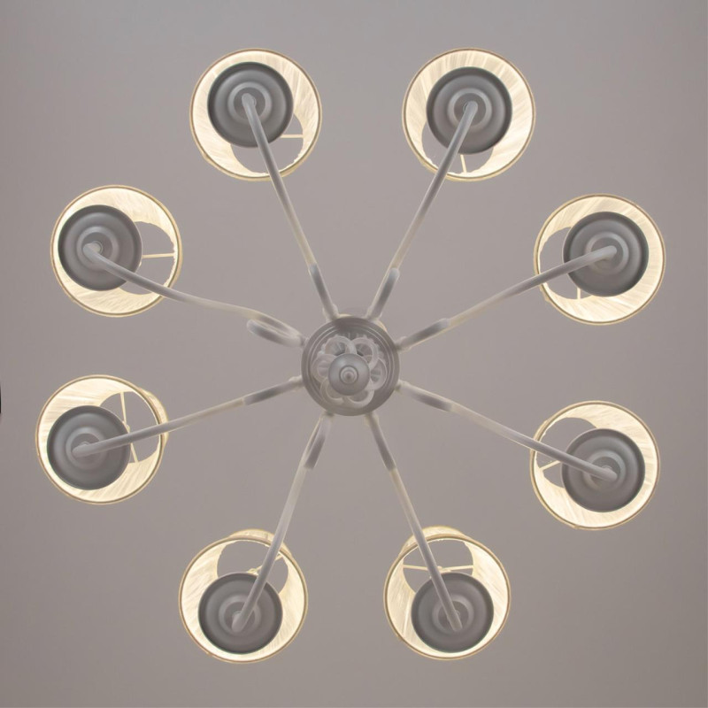 Люстра Citilux CL427180, диаметр 79 см, белый