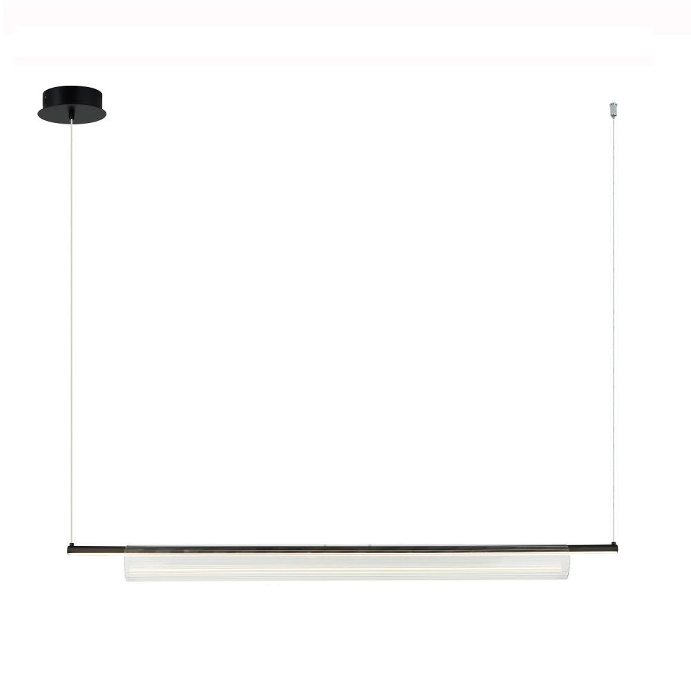 Люстра 130*9*114 см, 1*LED*14W, 3000K Gerhort G52136/1S BK CL, Черный