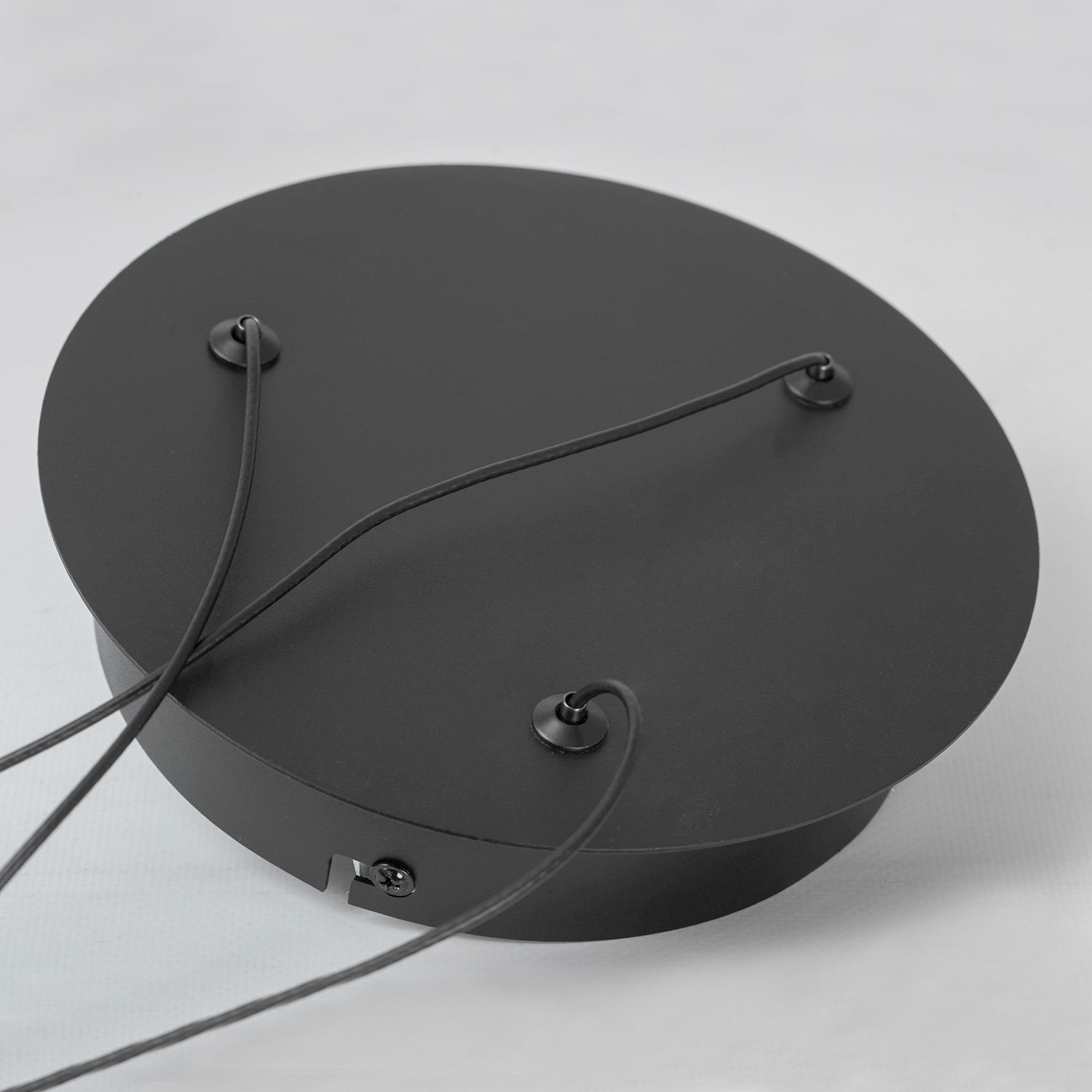 Подвесной светильник 65*50/120 см, 1*led*40W 4000K Lussole Lassen LSP-7257 серый/черный