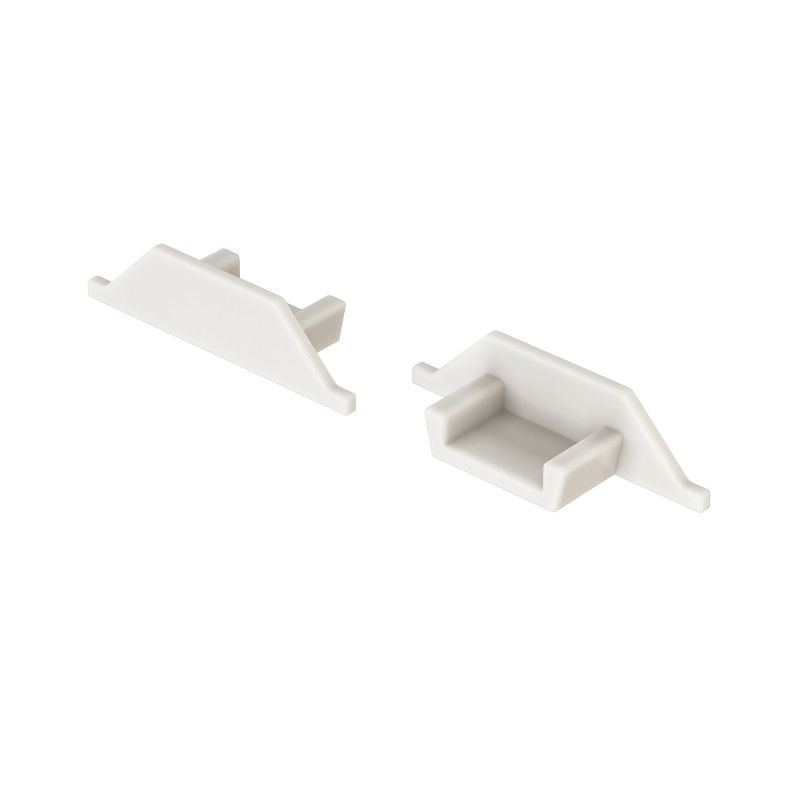 Комплект заглушек (для профиля ALM010S) 10 шт.  7*15*15 мм Maytoni Led strip Хром ALM010EC
