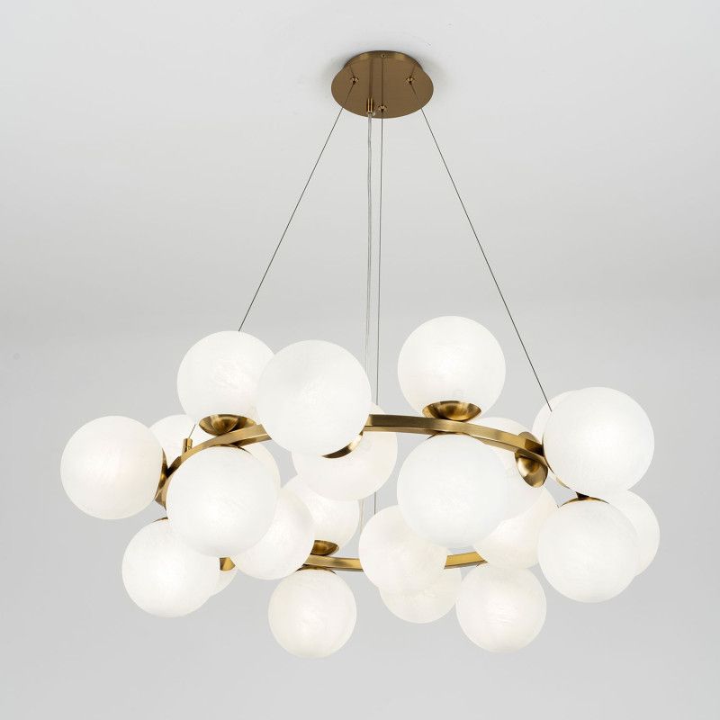 Подвесной светильник 85*80/120 см, 24*Е14 MODESTYLE MS.6117.24 BS латунь