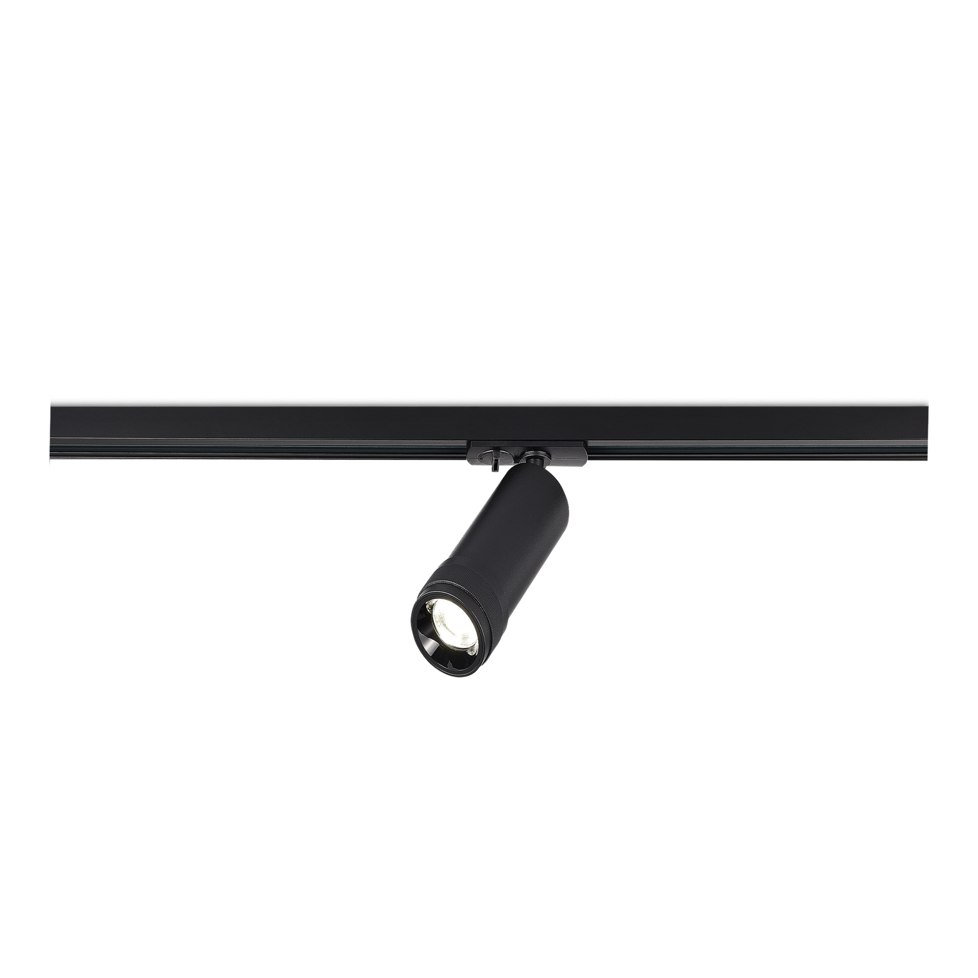 Светильник трековый светодиодный для однофазной трековой системы Zom 16*5 см, 1*LED 10W 4000K ST LUCE ST384.446.10 черный