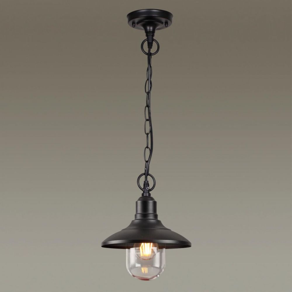 Уличный подвесной светильник Odeon Light Campa 4965/1, черный