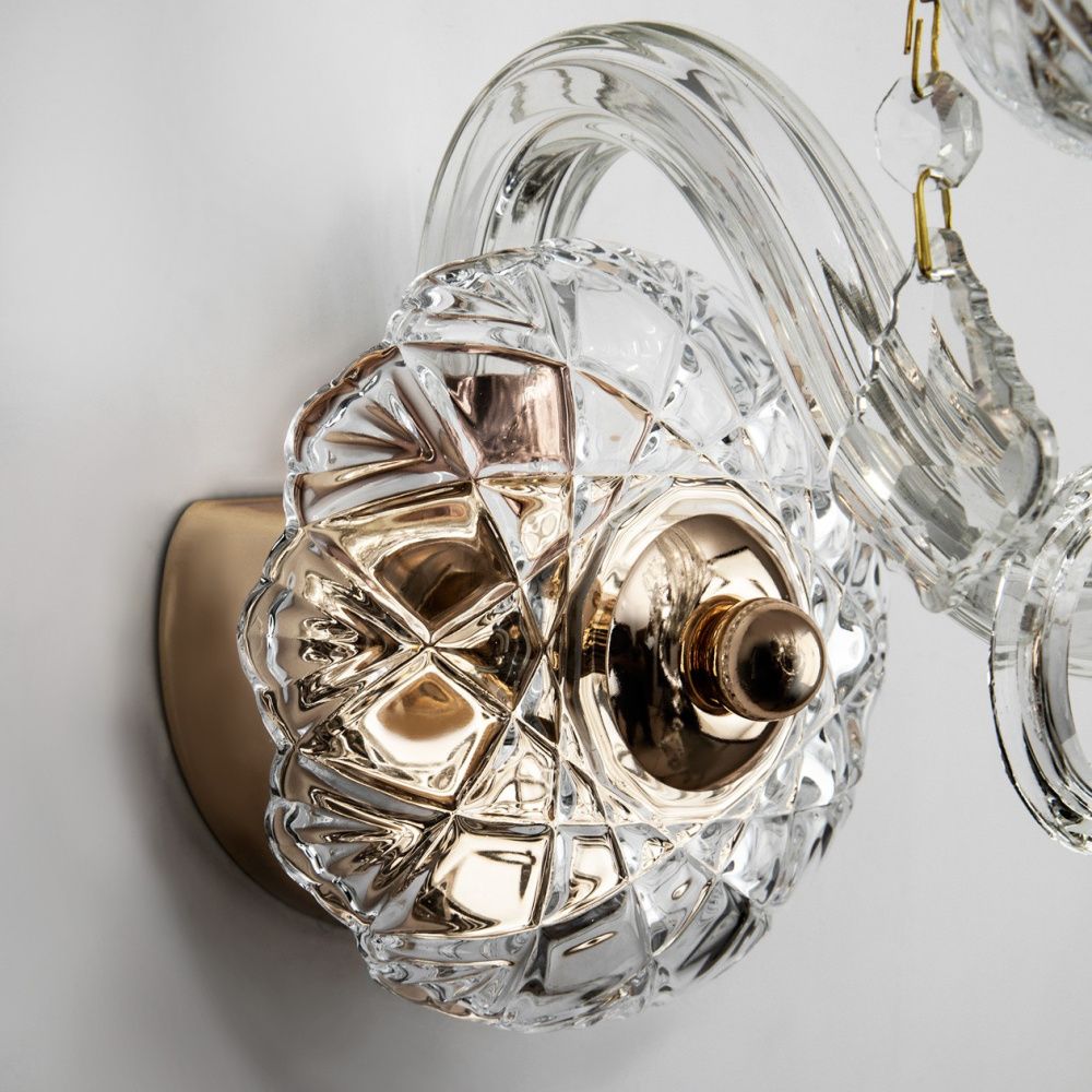 Бра 12*23* см, Е14 1x40W, , Золото MODELUX premium ML.7151.01P