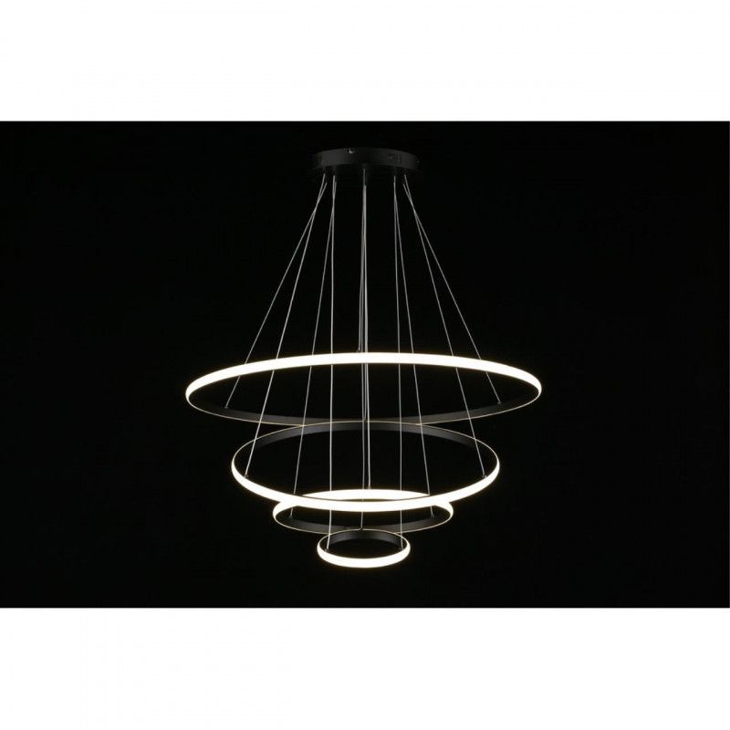 Каскадная люстра 80*60-150 см 100W, 4000K, Aployt JANINA APL.018.03.100, черный
