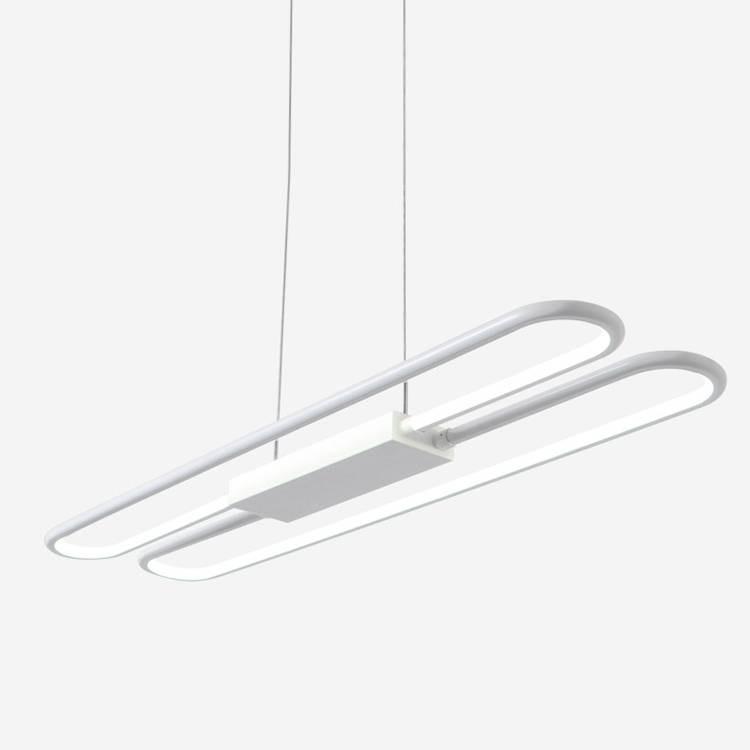 Подвесной светодиодный светильник 80*30*100 см, LED 108 W, Moderli Style V2420-PL Белый