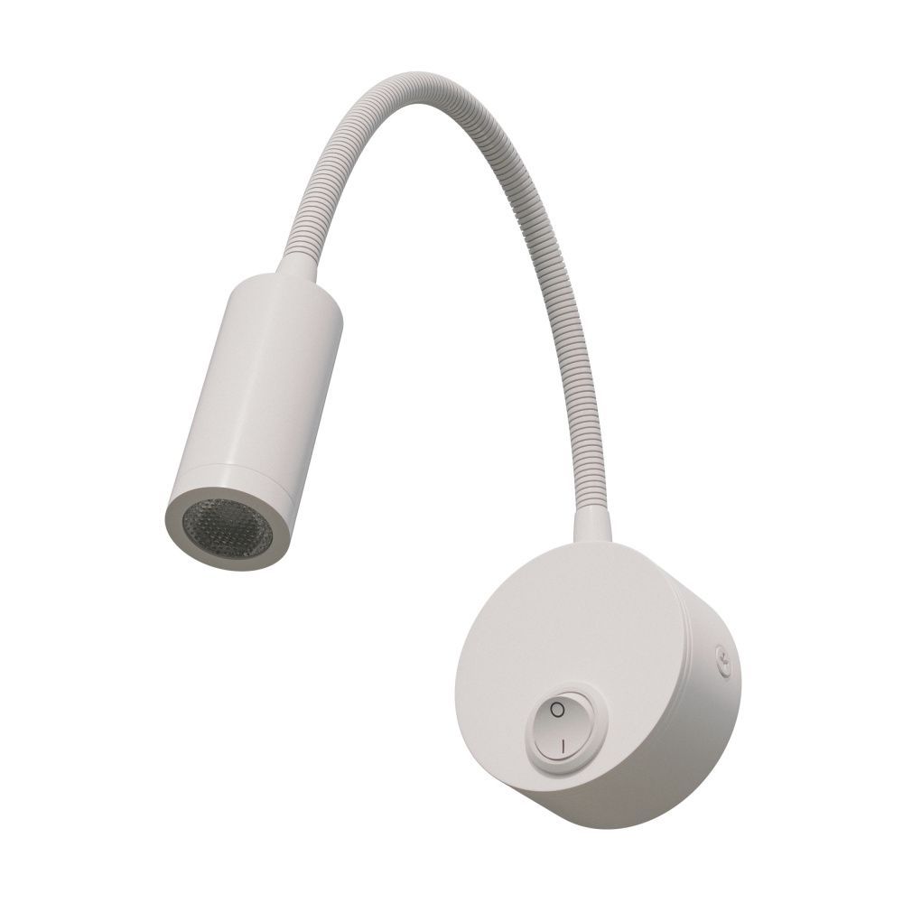 Бра 2,8*6,3*40,3 см, *3W, 4000K, Lightstar Omega 200246, Белый