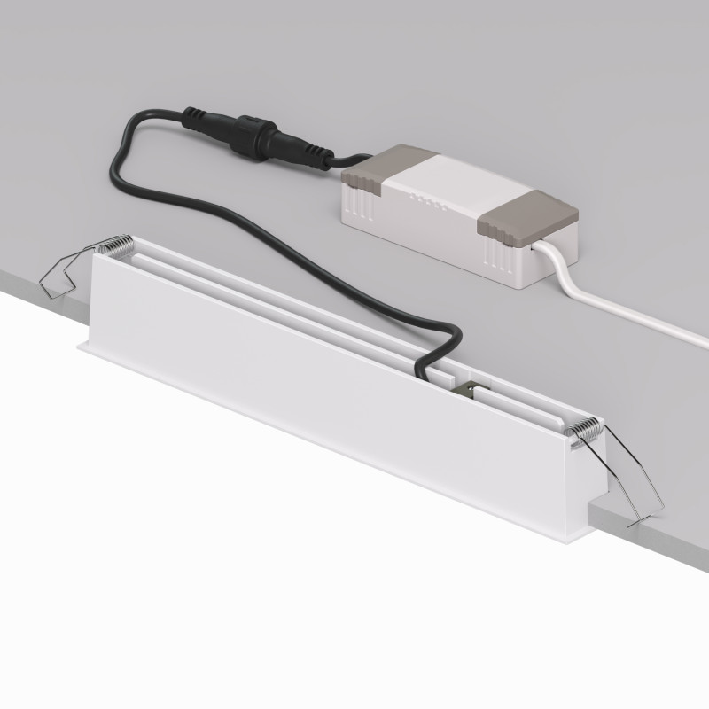 Встраиваемый светильник 24*3,1* см, LED * 20W, 4000K, Denkirs Space DK2515-WB, белый