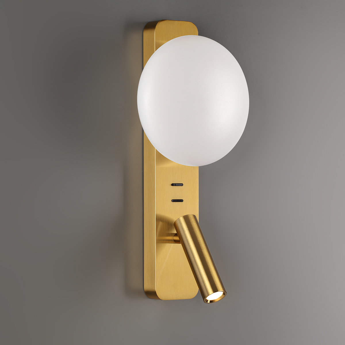 Бра 34 см, 5W, 3000K, Odeon Light Albergo 7050/5WL, бронза