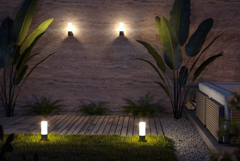 Светильник 25 см, Maytoni Willis O418WL-01GR, серый