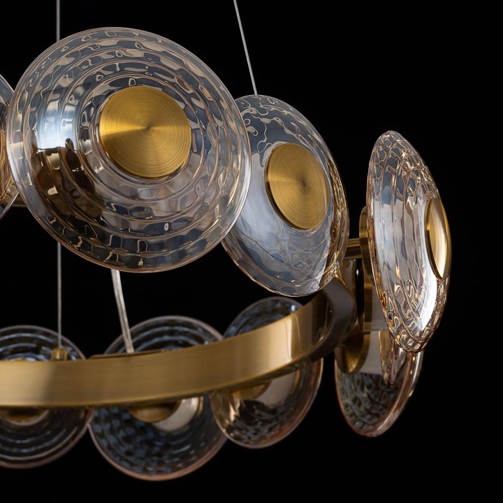 Светильник 75 см, 72W, 3000K, Citilux JANTAR CL240173, латунь