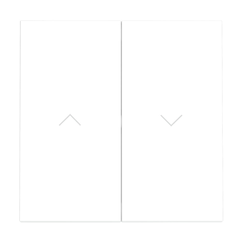 Клавиши для выключателя жалюзи, S70, белый матовый Voltum VLS002502