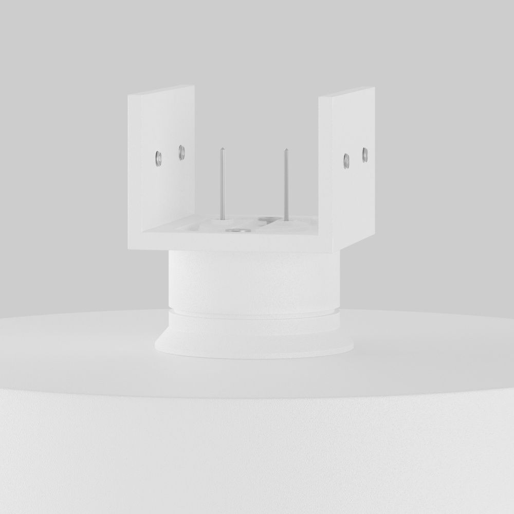 Уличный трековый светильник *12*-5,9 см, *LED*12W, 3000K, Maytoni Outdoor Zon IP O-TR01-1-F-12WW3K, Белый