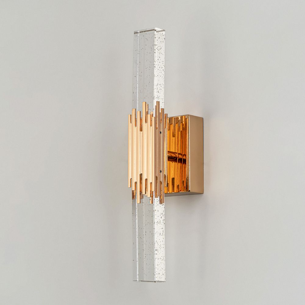 Бра 4,5*8*32,5 см, LED*6W, 4000K, Modelux  ML.88987.01 GD, Золото