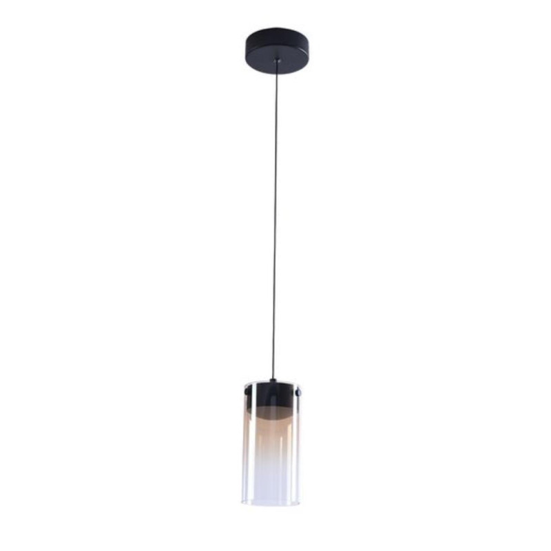 Подвесной светильник 10 см, 8W, 3000K, Arte Lamp LANTERNA A3606SP-7BK, черный