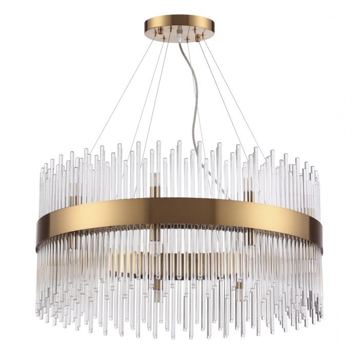 Люстра Odeon Light Focco 4722/18, диаметр 70 см, бронза