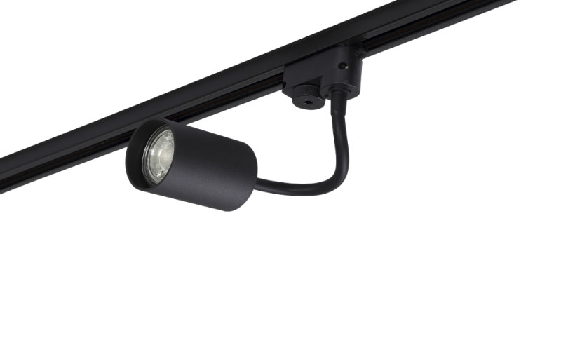 Трековый светильник однофазный 6 см Crystal Lux CLT 0.31 012 BL Черный