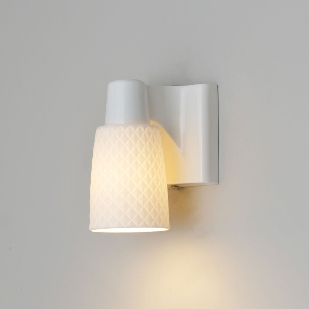 Бра Original BTC Oxford 1 Bone China Wall Light, FW590N