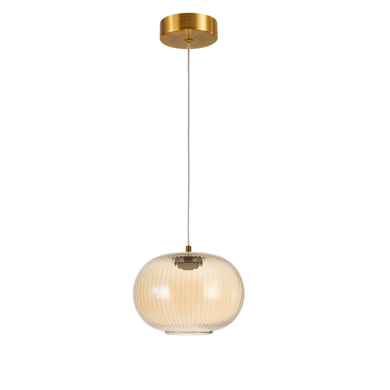 Подвесной светильник 18*143 см, LED, 4W, 4000К, Favourite Cattivo 4451-1P латунный